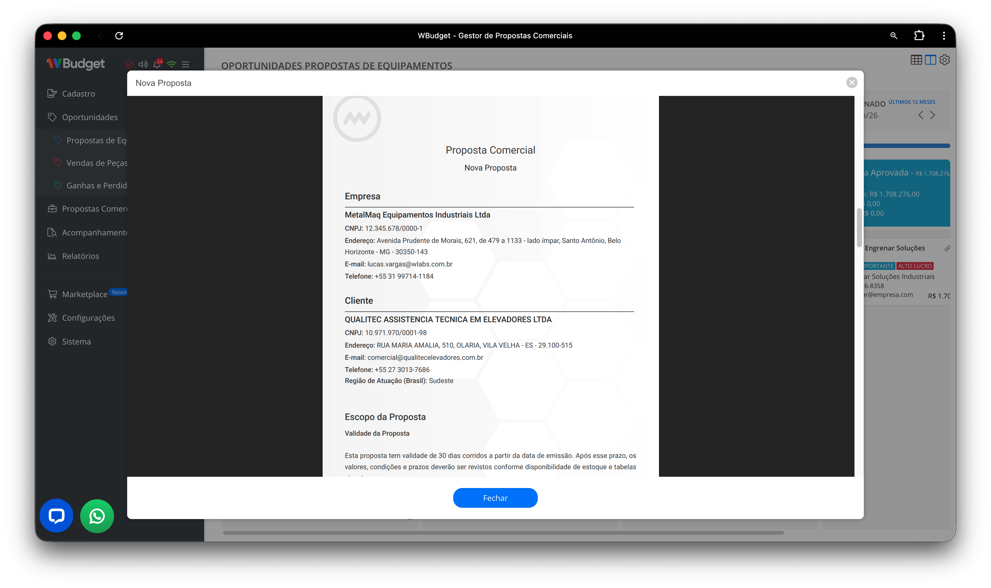 Abrir PDF da proposta