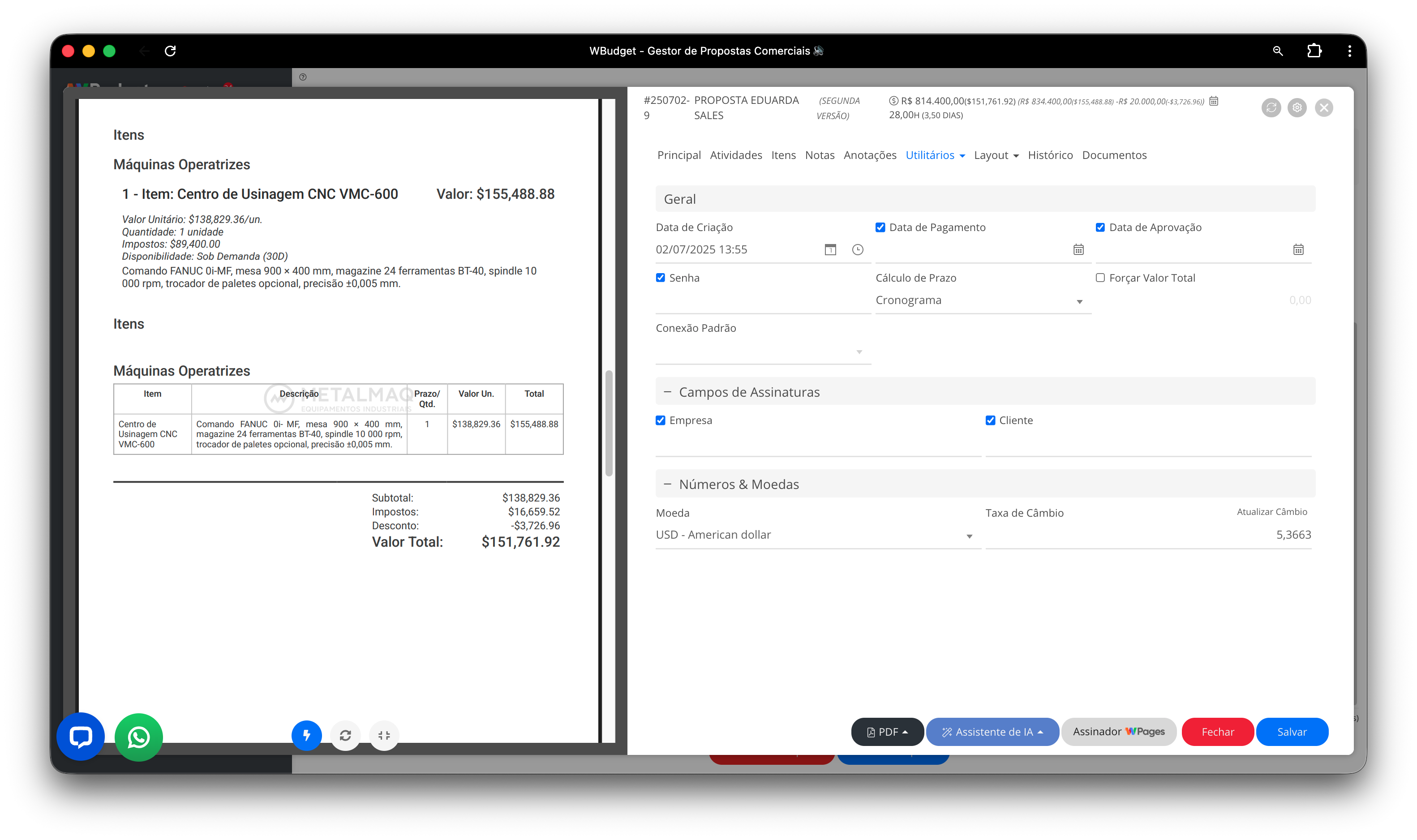 Outras Informações